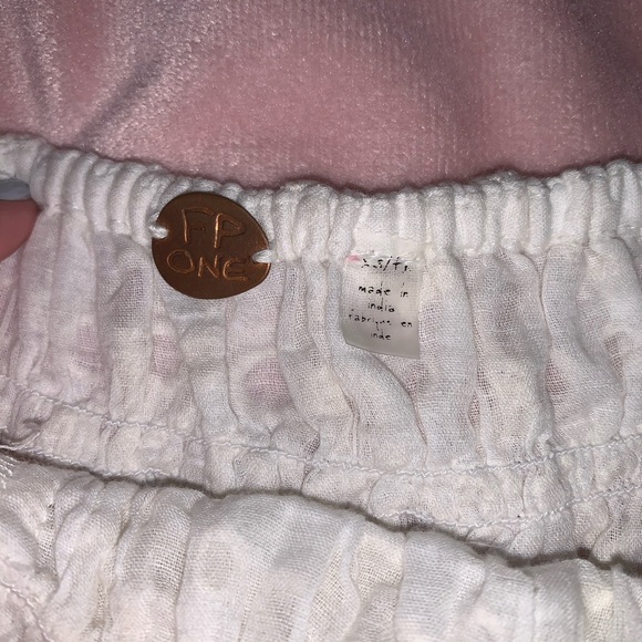 FREE PEOPLE EYELET MINISKIRT - Picture 4 of 4